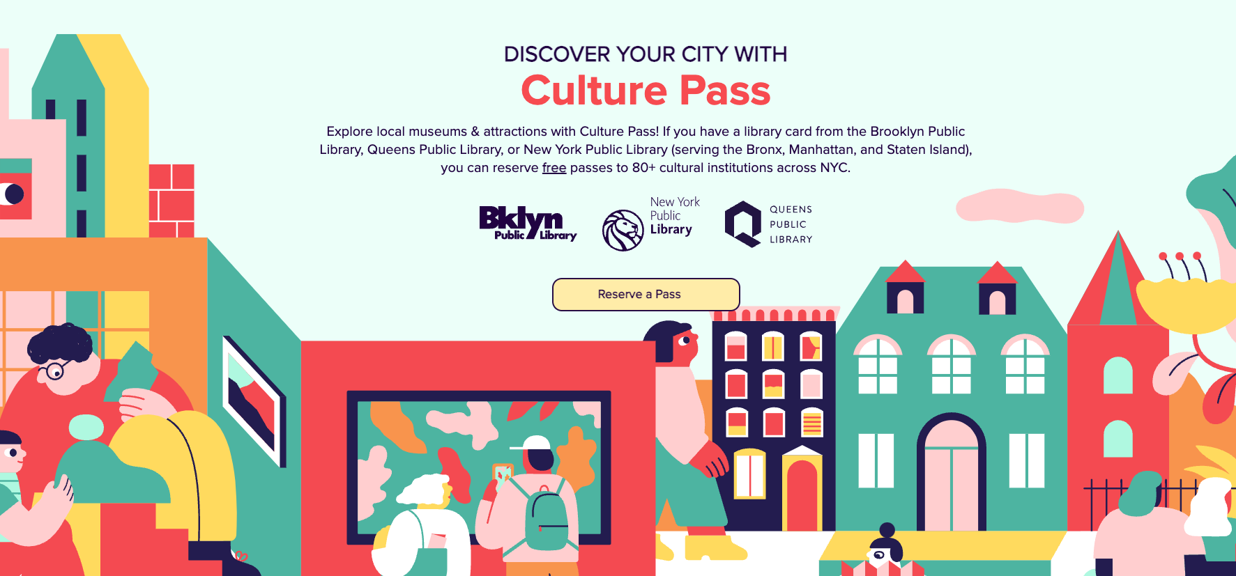 DISCOVER YOUR CITY WITH
Culture Pass